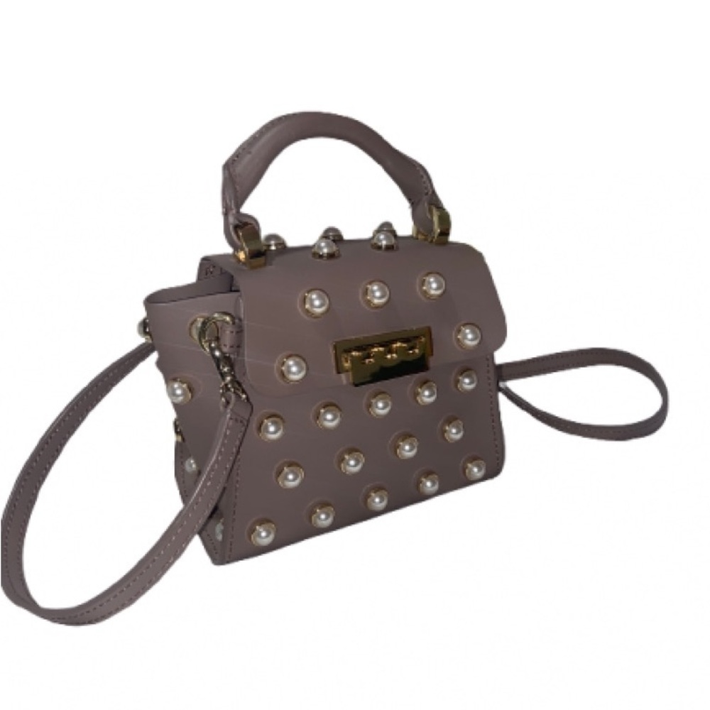 ZAC Zac Posen Eartha Faux Pearl Mini Top Handle Crossbody Bag - Picture 3 of 8